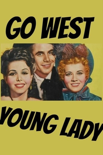 Poster of Go West, Young Lady