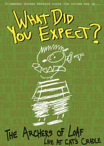 Poster of What Did You Expect: The Archers of Loaf Live at Cat's Cradle