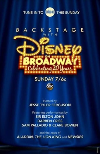 Poster of Backstage With Disney on Broadway: Celebrating 20 Years