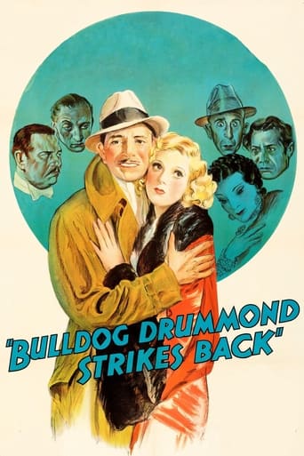 Poster of Bulldog Drummond Strikes Back