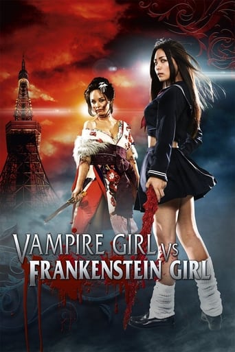 Poster of Vampire Girl vs. Frankenstein Girl