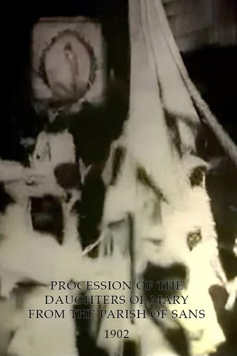 Poster of Procession of the Daughters of Mary from the Parish of Sans