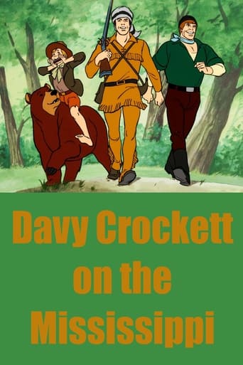 Poster of Davy Crockett on the Mississippi