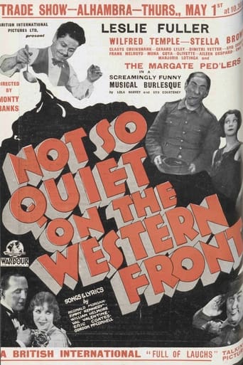 Poster of Not So Quiet on the Western Front