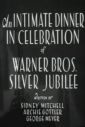 Poster of An Intimate Dinner in Celebration of Warner Bros. Silver Jubilee