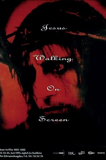 Jesus Walking on Screen Poster of Jesus Walking on Screen