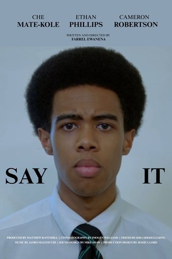 Say It Poster of Say It