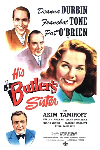 Poster of His Butler's Sister