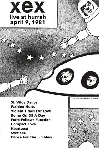 XEX: Live at Hurrah Poster of XEX: Live at Hurrah