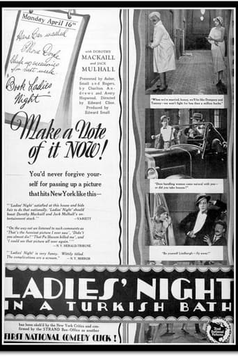 Poster of Ladies' Night in a Turkish Bath