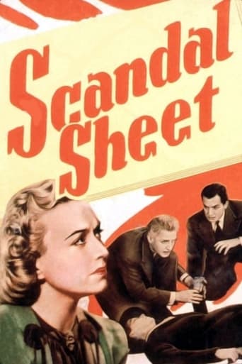 Poster of Scandal Sheet