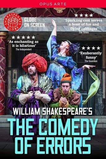 Poster of The Comedy of Errors - Live at Shakespeare's Globe