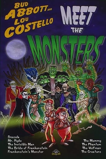 Poster of Abbott and Costello Meet the Monsters!