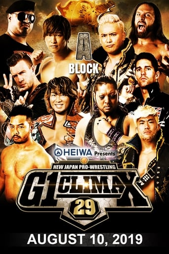 Poster of NJPW G1 Climax 29: Day 17