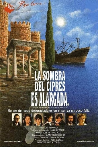 Poster of La sombra del ciprés es alargada
