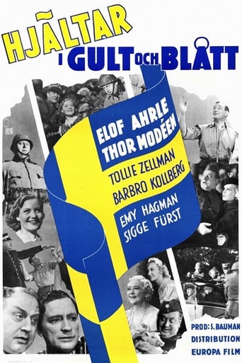 Poster of Hjältar i gult och blått