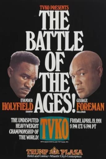 Poster of Evander Holyfield vs. George Foreman