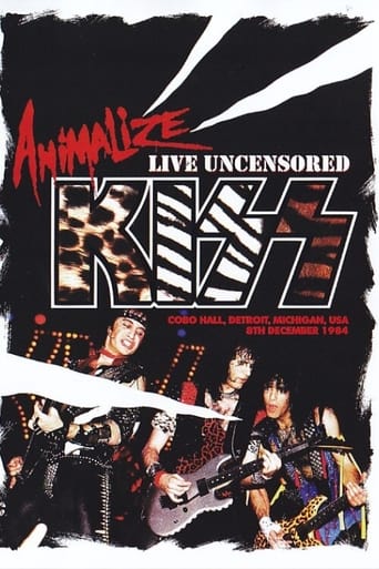 Poster of Kiss: Animalize Live Uncensored