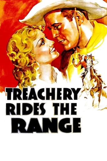 Poster of Treachery Rides the Range