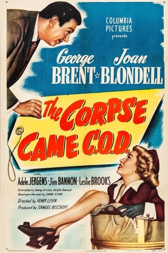 Poster of The Corpse Came C.O.D.