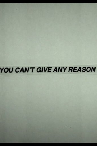 Poster of You Can't Give Any Reason