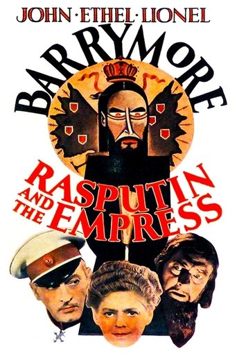 Rasputin and the Empress Poster of Rasputin and the Empress