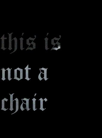 Poster of thisisnotachair
