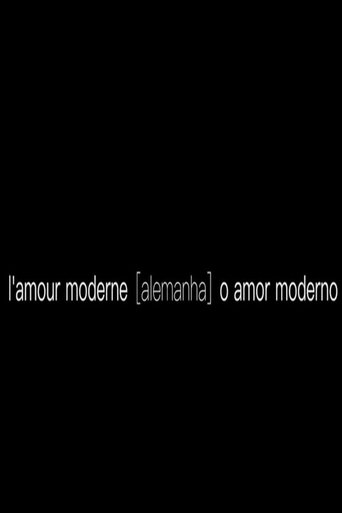 Poster of L'amour moderne [allemagne]