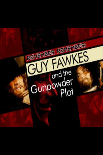 Poster of Guy Fawkes and the Gunpowder Plot