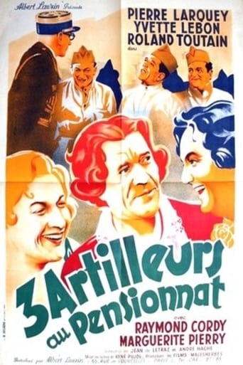 Poster of Trois artilleurs au pensionnat