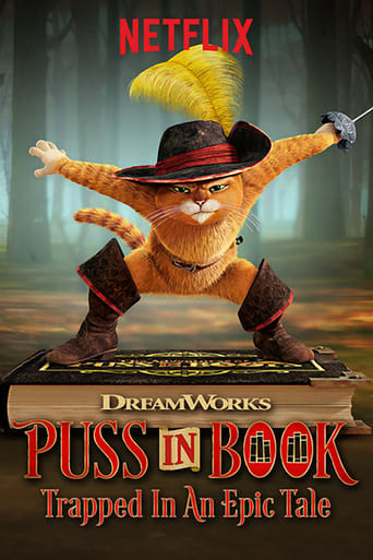 Poster of Puss in Book: Trapped in an Epic Tale
