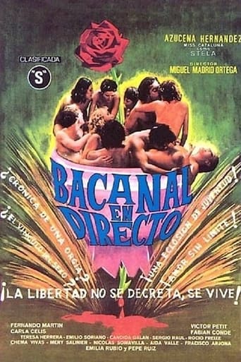 Poster of Bacanal en directo
