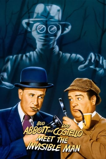 Poster of Abbott and Costello Meet the Invisible Man