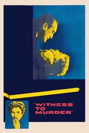 Poster of Witness to Murder