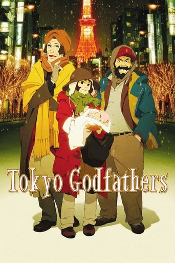 Poster of Tokyo Godfathers