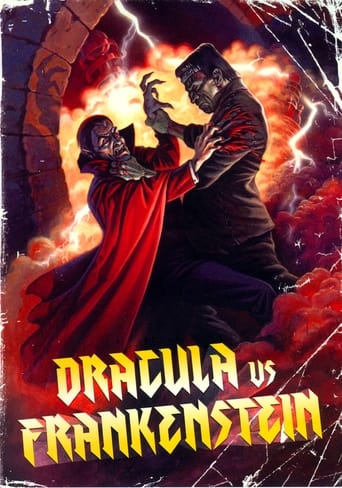 Poster of Dracula vs. Frankenstein