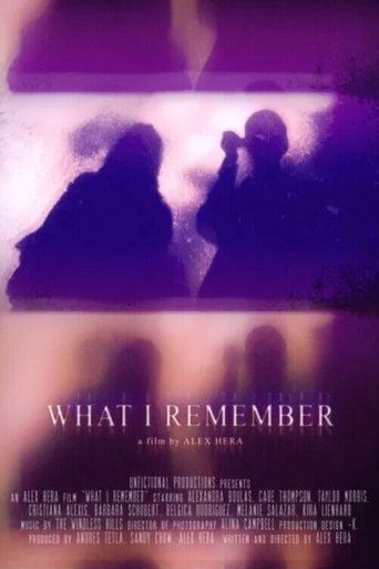 What I Remember Poster of What I Remember