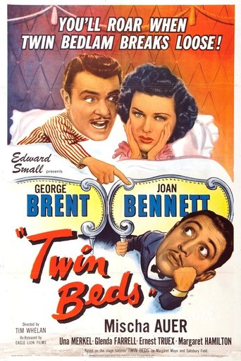 Twin Beds Poster of Twin Beds