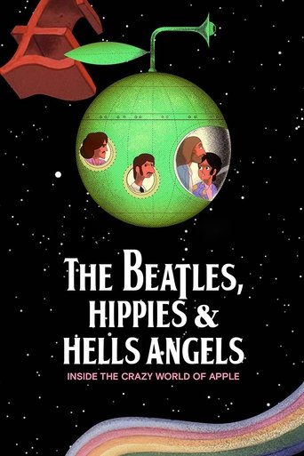 Poster of The Beatles, Hippies & Hells Angels: Inside the Crazy World of Apple