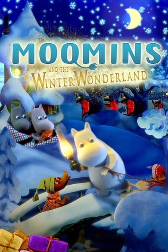 Poster of Moomins and the Winter Wonderland