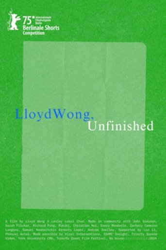 Poster of Lloyd Wong, Unfinished