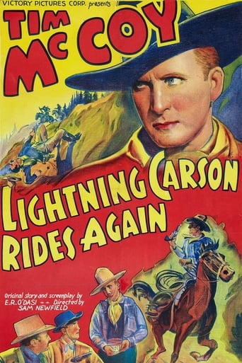 Poster of Lightning Carson Rides Again