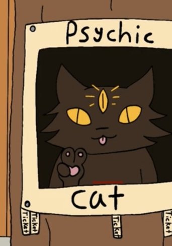 Psychic Cat Poster of Psychic Cat