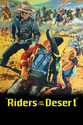 Poster of Riders of the Desert