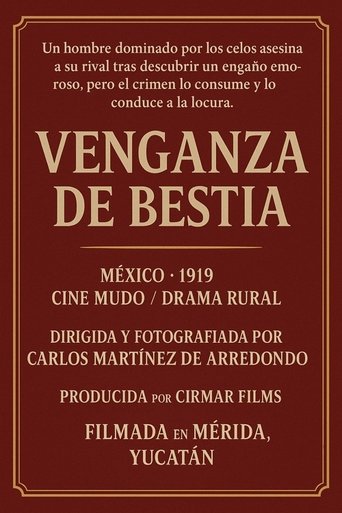 Poster of Venganza de bestia