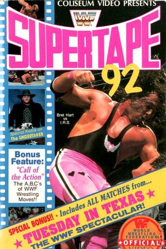 Poster of WWE SuperTape '92
