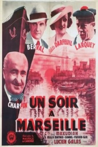 Poster of Un soir à Marseille