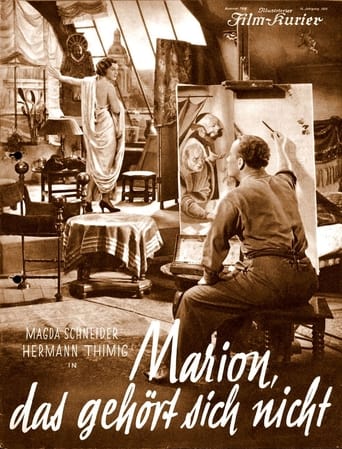 Poster of Marion, das gehört sich nicht