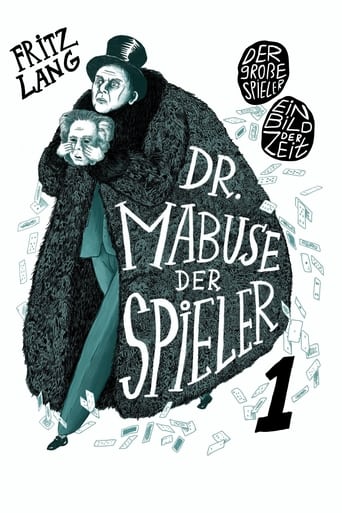 Poster of Dr. Mabuse, the Gambler: Part 1 – The Great Gambler