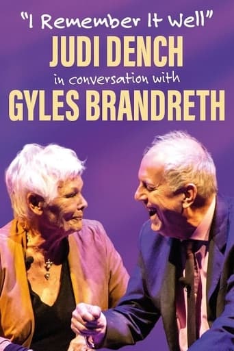 Poster of I Remember It Well: Dame Judi Dench in Conversation with Gyles Bandreth